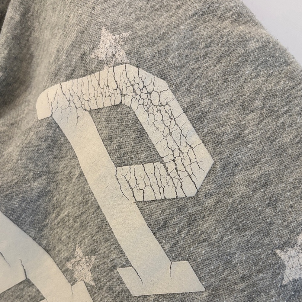 GAP Kids Light Gray Star Hoodie - Picture 4 of 5